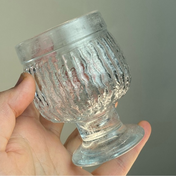 Three Vintage Scandinavian Drinking Glass, Riihimäki Kehrä, Nanny Still, Finland - Picture 8 of 13